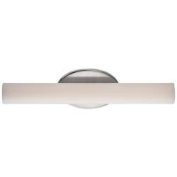 Modern Forms Loft 18&quot; Wide Brushed Nickel LED Bath Light