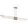 Modern Forms Luzerne 56"W Brushed Nickel LED Pendant Light