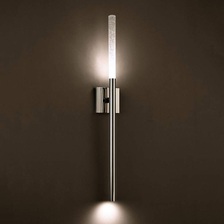 Image 2 Modern Forms Magic 32" High Polished Nickel LED Wall Sconce more views