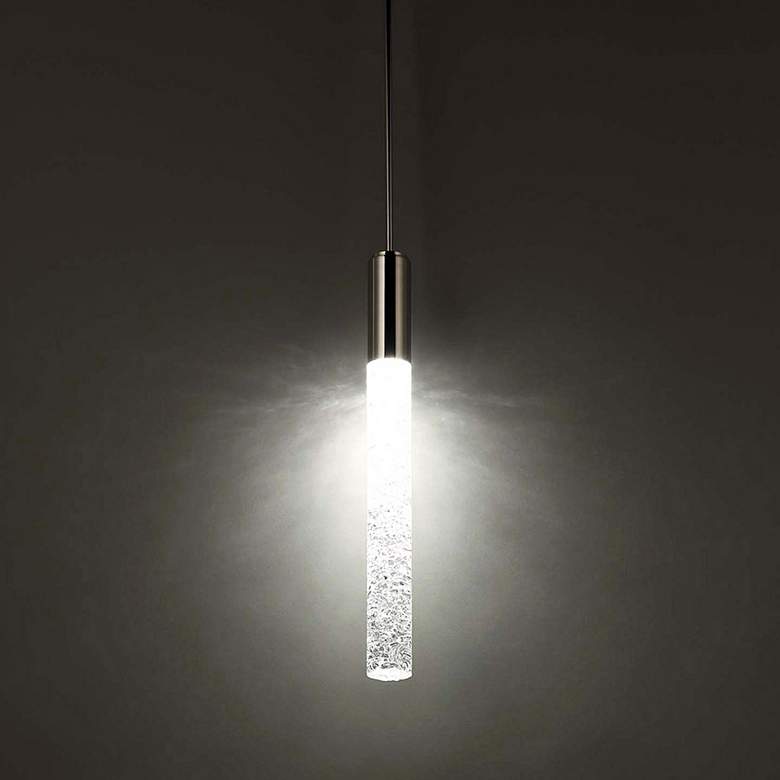 Image 3 Modern Forms Magic 6 1/2"W Polished Nickel LED Mini Pendant more views
