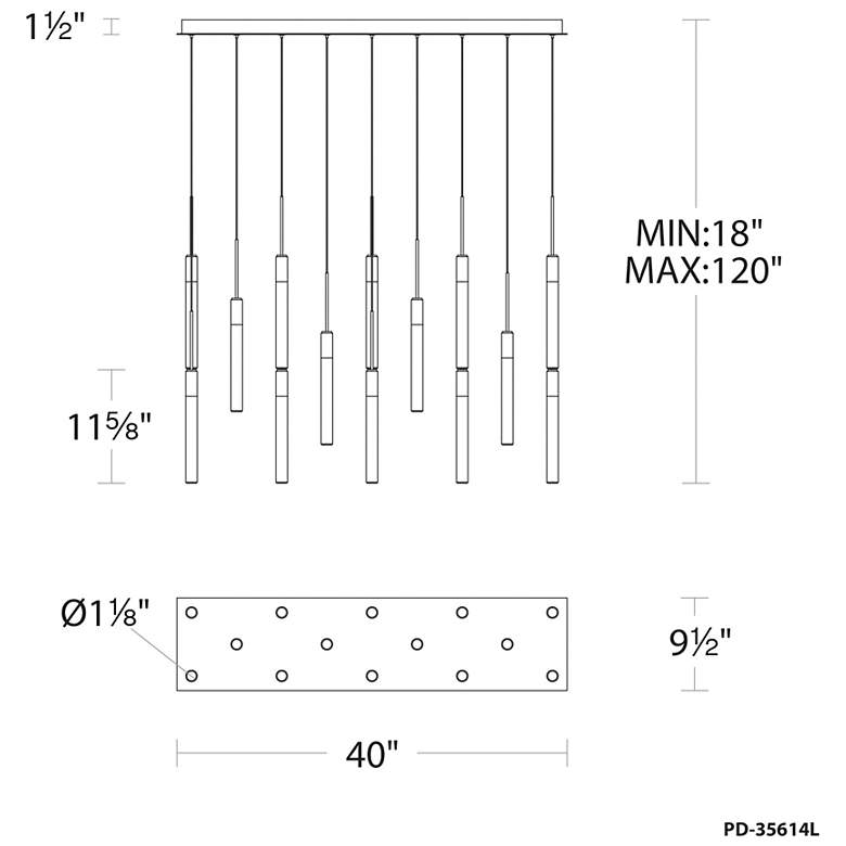 Image 2 Modern Forms Magic Black 3000K more views