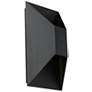 2_Modern Forms Maglev 10" High Black LED Outdoor Wall Light