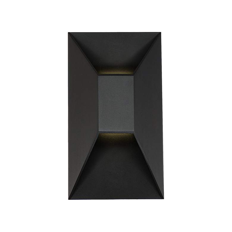 Image 3 Modern Forms Maglev 10" High Black LED Outdoor Wall Light more views