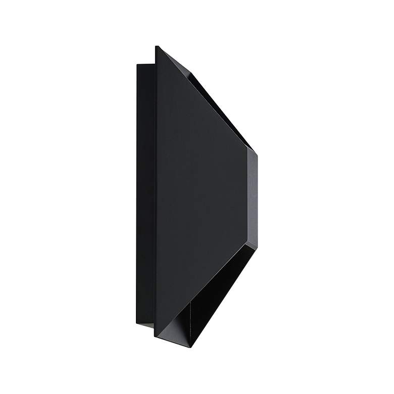 Image 4 Modern Forms Maglev 10" High Black LED Outdoor Wall Light more views