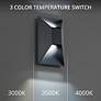 6_Modern Forms Maglev 10" High Black LED Outdoor Wall Light more views