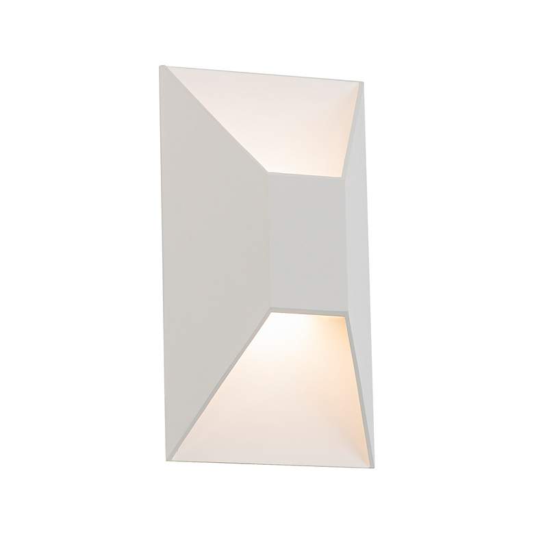 Image 1 Modern Forms Maglev 10" High White LED Outdoor Wall Light