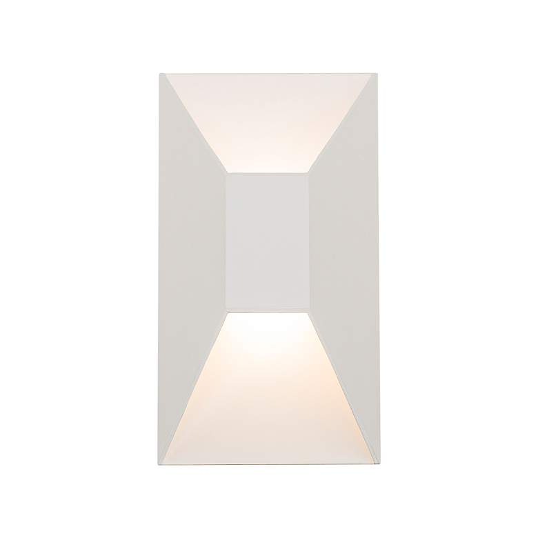Image 2 Modern Forms Maglev 10" High White LED Outdoor Wall Light more views