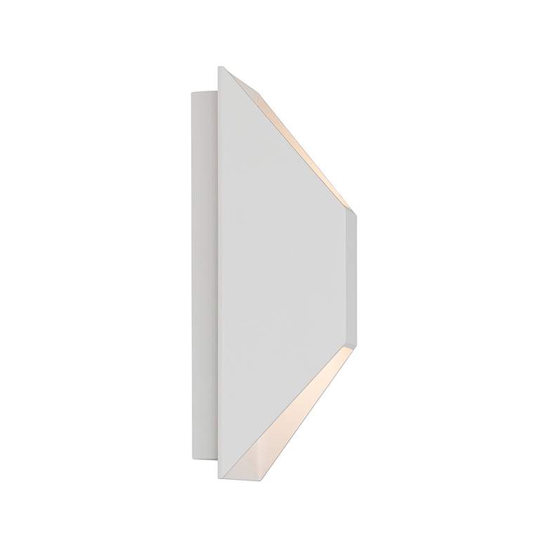 Image 3 Modern Forms Maglev 10" High White LED Outdoor Wall Light more views