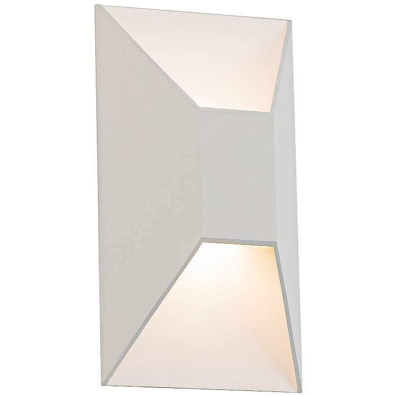Image 2 Modern Forms Maglev 10" High White LED Outdoor Wall Light