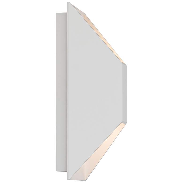 Image 5 Modern Forms Maglev 10" High White LED Outdoor Wall Light more views
