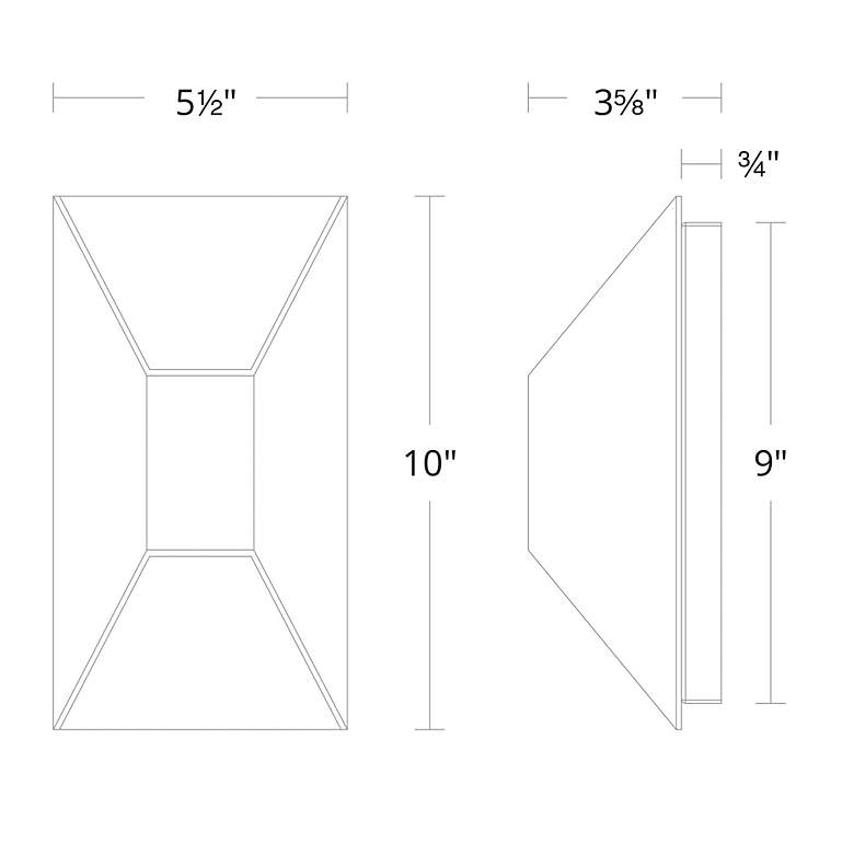 Image 7 Modern Forms Maglev 10" High White LED Outdoor Wall Light more views