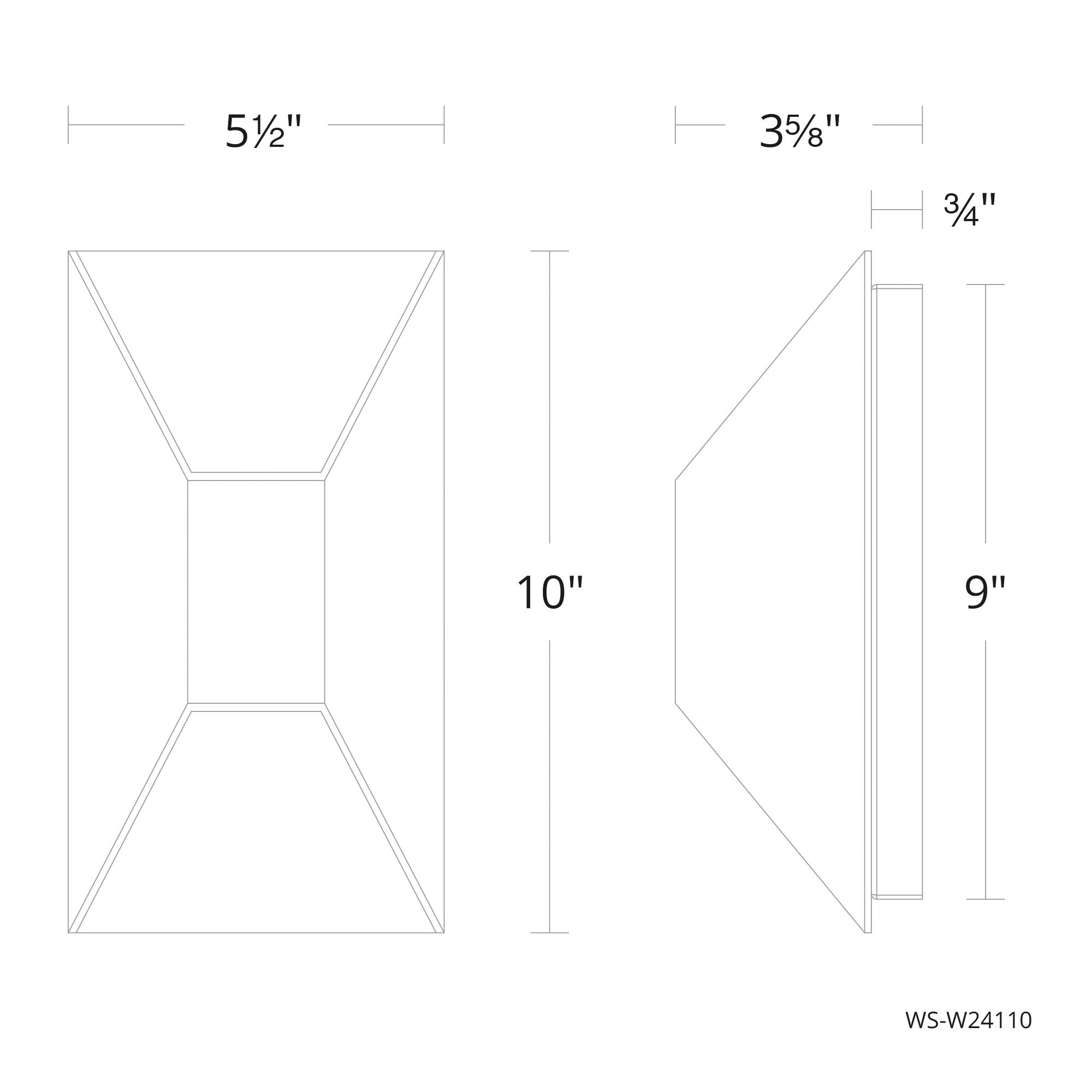 Modern Forms Maglev 10" High White LED Outdoor Wall Light