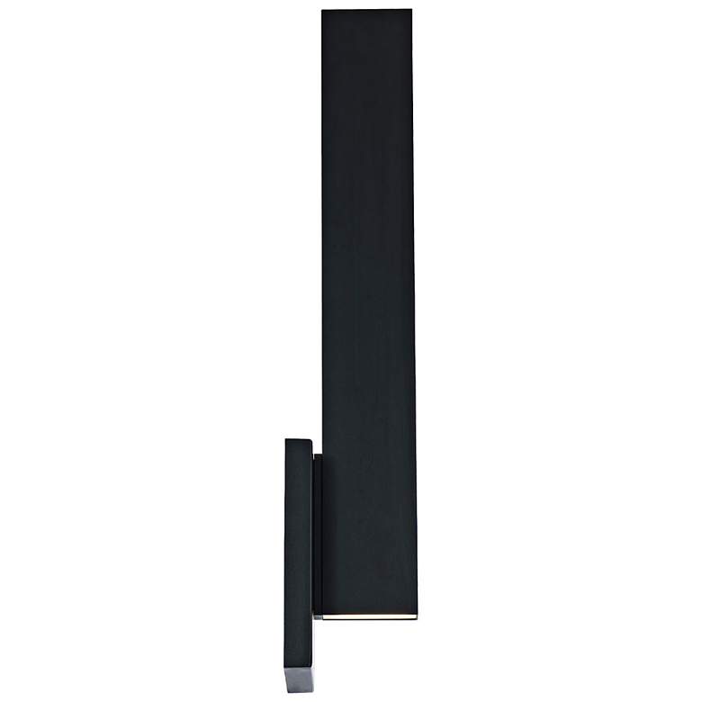 Image 4 Modern Forms Mako 22" High Black LED Outdoor Wall Light more views