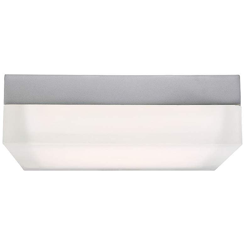 Image 3 Modern Forms Matrix 12 inch Wide Titanium LED Ceiling Light more views