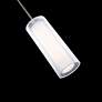 4_Modern Forms Metropolis 5"W Brushed Nickel LED Mini Pendant more views
