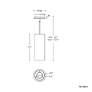 6_Modern Forms Metropolis 5"W Brushed Nickel LED Mini Pendant more views