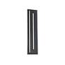 Thumbnail4 of Modern Forms Midnight 26" High Black LED Outdoor Wall Light more views