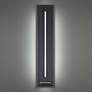 1_Modern Forms Midnight 36" High Black LED Outdoor Wall Light