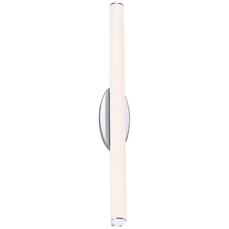 Image 3 Modern Forms Mini Loft 24" Wide Chrome LED Bath Light more views