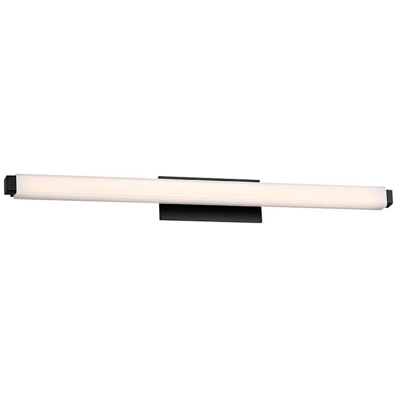 Image 1 Modern Forms Mini Vogue 24"W Black LED Bath Light