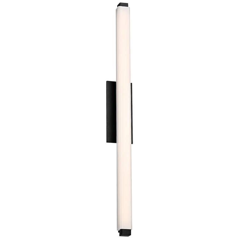 Image 3 Modern Forms Mini Vogue 24"W Black LED Bath Light more views