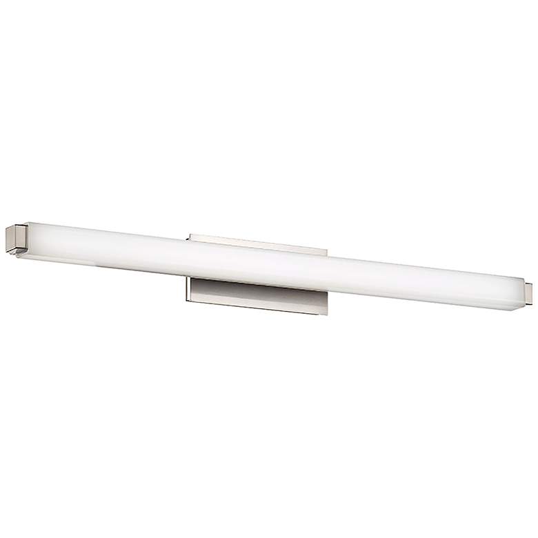 Image 1 Modern Forms Mini Vogue 24"W Brushed Nickel LED Bath Light