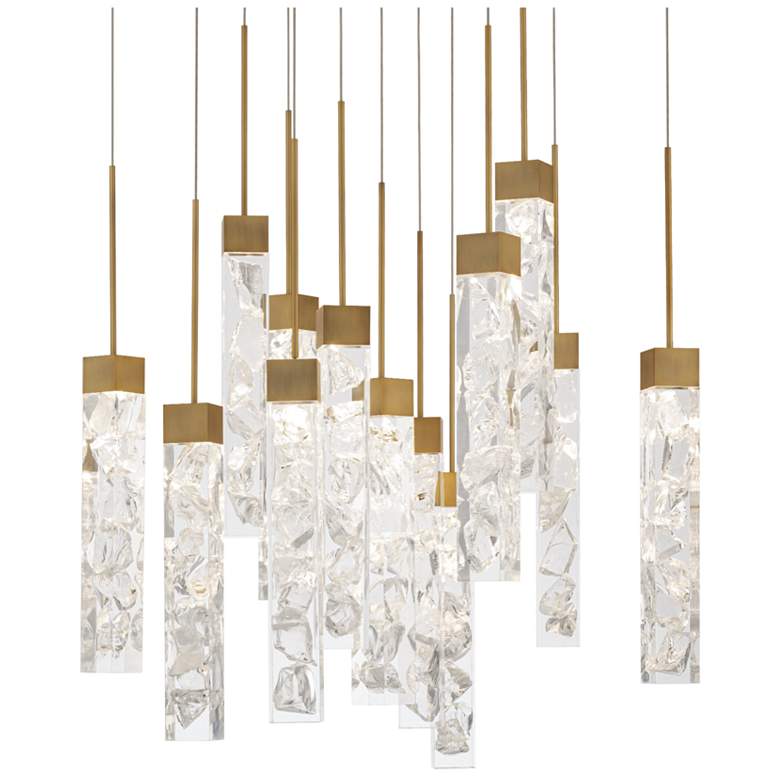 Image 1 Modern Forms Minx Aged Brass 3000K