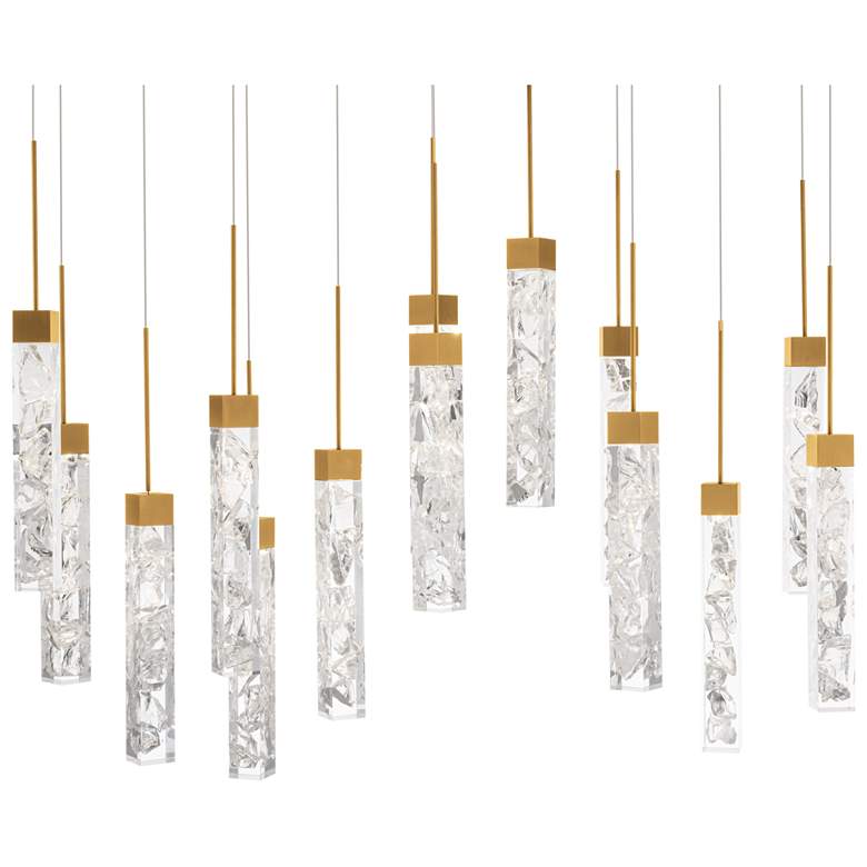 Image 1 Modern Forms Minx Aged Brass 3000K