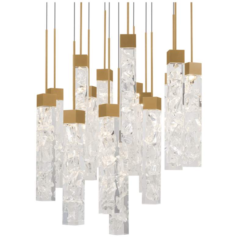 Image 1 Modern Forms Minx Aged Brass 3000K