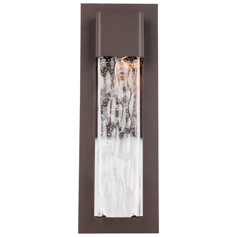 Image 3 Modern Forms Mist 16" High Bronze LED Outdoor Wall Light more views