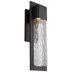 Modern Forms Mist 20" High Bronze LED Outdoor Wall Light
