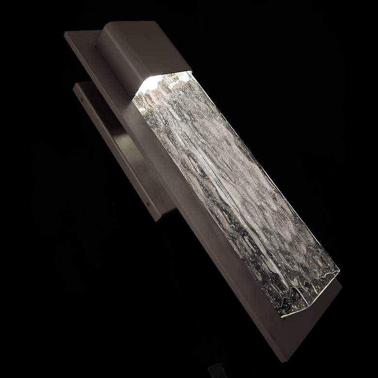 Image 4 Modern Forms Mist 20" High Bronze LED Outdoor Wall Light more views