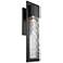 Modern Forms Mist 25" High Black LED Outdoor Wall Light