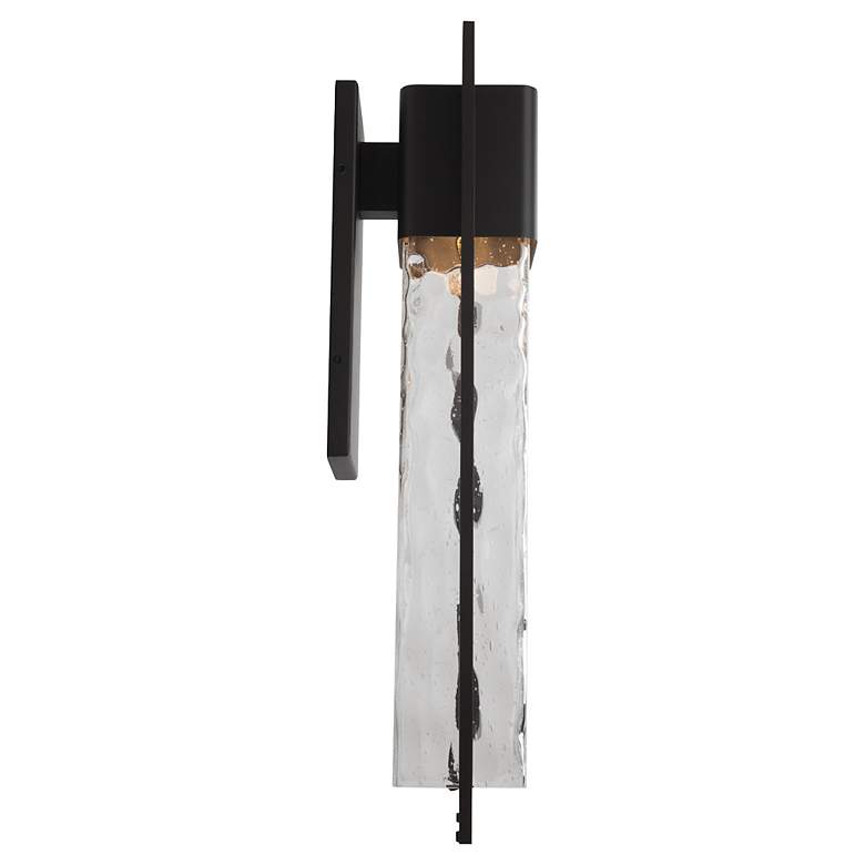 Image 3 Modern Forms Mist 25" High Bronze LED Outdoor Wall Light more views