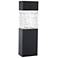 Modern Forms Monarch 18" High Black LED Outdoor Wall Light