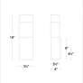 Thumbnail4 of Modern Forms Monarch 18" High Black LED Outdoor Wall Light more views