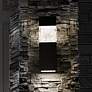 1_Modern Forms Monarch 24" High Black LED Outdoor Wall Light