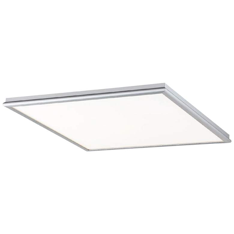 Image 2 Modern Forms Neo 18 inch Wide Brushed Aluminum LED Ceiling Light