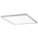 Modern Forms Neo 18&quot; Wide Brushed Aluminum LED Ceiling Light