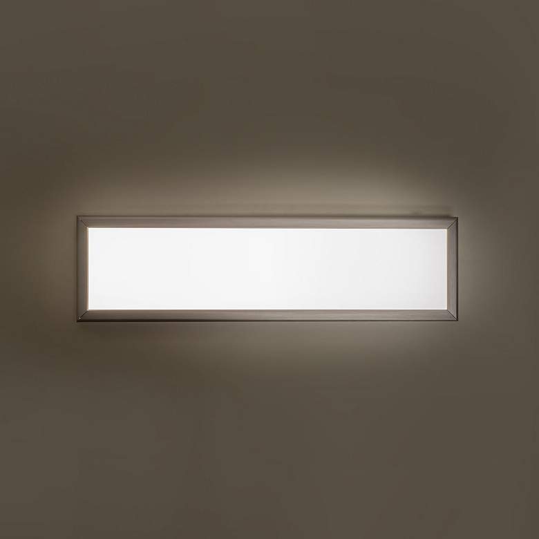 Image 2 Modern Forms Neo 24" Wide Brushed Aluminum LED Bath Light more views