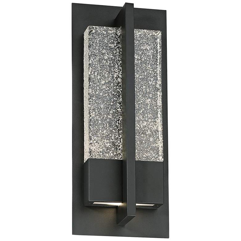 Image 1 Modern Forms Omni 16" High Bronze LED Outdoor Wall Light