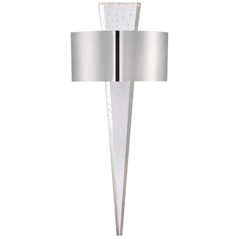 Image 1 Modern Forms Palladian 23 3/4" High Nickel LED Wall Sconce