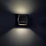Thumbnail2 of Modern Forms Pandora 7" High Black LED Outdoor Wall Light more views
