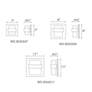 Thumbnail3 of Modern Forms Pandora 7" High Black LED Outdoor Wall Light more views