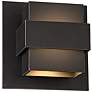 1_Modern Forms Pandora 7" High Bronze LED Outdoor Wall Light