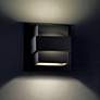 2_Modern Forms Pandora 7" High Bronze LED Outdoor Wall Light more views