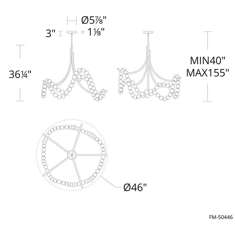 Image 5 Modern Forms Parel Antique Nickel 3000K more views