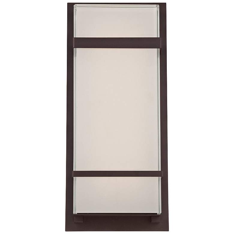 Image 2 Modern Forms Phantom 16" High Bronze LED Outdoor Wall Light