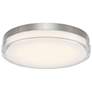 1_Modern Forms Pi 15" Wide Stainless Steel 2700K LED Ceiling Light