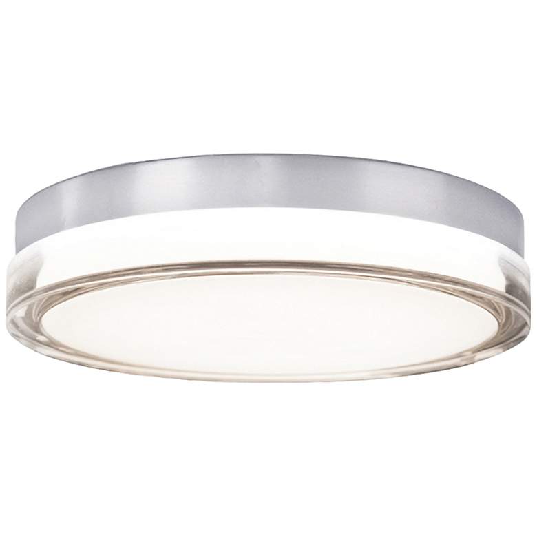 Image 2 Modern Forms Pi 9 inch Wide Steel LED Outdoor Ceiling Light